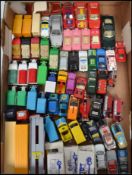 A collection of vintage diecast model cars and trucks to include Corgi, Corgi Juniors, Matchbox,