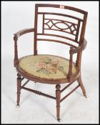 A late 19th century / early 20th century bedroom a