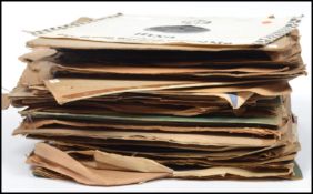 A group of vintage 20th century classical, jazz and rock 78rpm records in sleeves to include