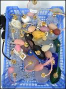 A group of over 50 20th century perfume bottles /