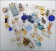 A group of 20th century miniature perfume scent bo