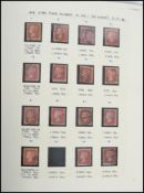 Postal History - Penny Red Stamps, a Stanley Gibbo