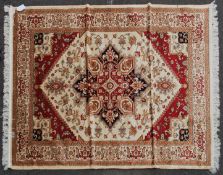 A large Iranian / Persian Keshan carpet - rug havi