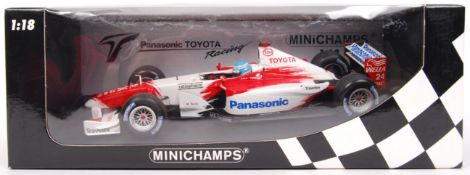 MINICHAMPS PANASONIC TOYOTA RACING CAR