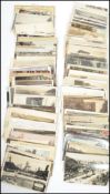 A box of mixed 20th century postcards to include real photo, topographical etc. views of UK, Peru,