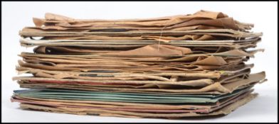 A collection of 78rpm records dating from the early 20th century to include swing, Jazz, Dance,