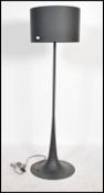 After Sebastian Wrong. A stunning flos spun floor lamp / standard lamp having an inverted tulip