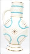 A 19th century Victorian Aesthetic movement large jug of globular form decorated with rope and