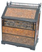 A 19th century Anglo Colonnial ( Sri Lanka ) Coromandel, satinwood and olive  by Don Carolis ,