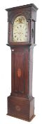 A 19th Century Scottish mahogany tall painted face