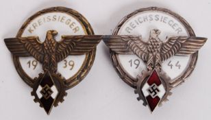 REICHSSIEGER ENAMEL BADGES