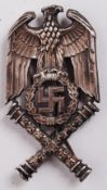 GERMAN ASSAULT CAP BADGE