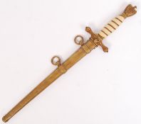 GERMAN WWII NAVAL OFFICERS DAGGER
