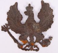 PICKELHAUBE HELMET EAGLE BADGE