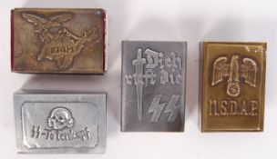 NAZI MATCHBOX HOLDERS