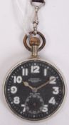 RARE WWI ROYAL FLYING CORP POCKET WATCH