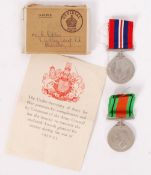 WWII MEDAL PAIR