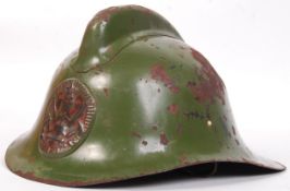 SOVIET RUSSIAN WWII FIREMAN'S HELMET