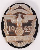 NATIONAL SOCIALIST MOTOR CORPS BADGE