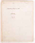 RARE WILLS' TOBACCO FACTORY VISITORS BOOK - MANY FAMOUS AUTOGRAPHS