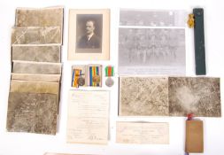 WWI LIEUTENANT H.G. COUNCELL MEDALS & PERSONAL EFFECTS