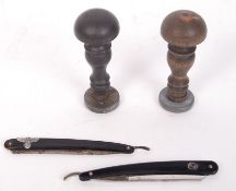 NAZI GERMAN RAZORS & STAMPS