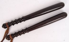 POLICE TRUNCHEONS / BATONS