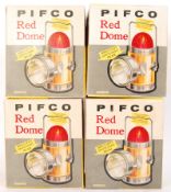 PIFCO RED DOME LAMPS