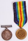 WWI MEDAL PAIR