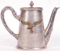 NAZI SILVER PLATED TEAPOT