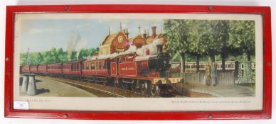 RAILWAY CARRIAGE PRINT