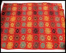 A retro 20th century throw / cover heavily influen