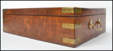 A good 19th century Victorian large solid oak cutl