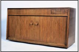 A mid century helix pattern sideboard possible by