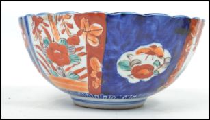 A 19th century Oriental Chinese ceramic bowl of sc