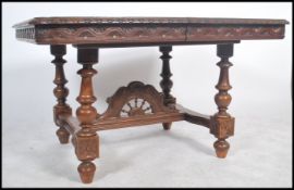 A 19th century French large provincial oak twin le