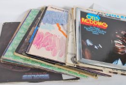Vinyl records - A collection of long play vinyl record albums dating from the 1970s featuring