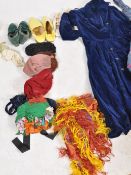 A good collection of vintage 20th century clothing dating from the 1940's to include dresses,