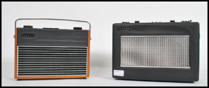 Two vintage mid 20th century Hacker portable radios to include an Hacker Sovereign and a Hacker