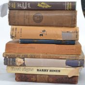 A collection of vintage 19th and 20th century fictional and poetic books to include The Fairy