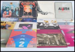 Vinyl records - A collection of vinyl long play LP vinyl albums featuring various artists to include