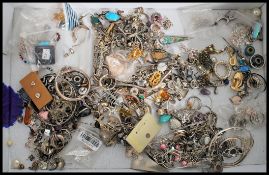 A group of sterling silver jewellery to include necklaces, pendants etc. Please see images.