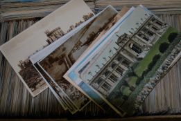 A collection of approx 800 postcards to include mostly early 20th century examples.