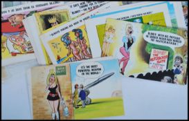 A large collection of vintage cigarette cards and ephemera to include empty albums and sleeves,