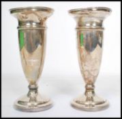 A pair of silver hallmarked Sanders & Mackenzie (Ernest Wilfred Sanders & Henry Arthur Mackenzie)