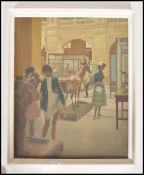 Louis Ward RWA ( Bristol Savages ) - A fabulous mid 20th century oil on canvas painting of the