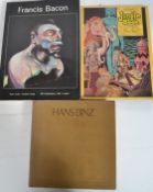 Hans Binz - A signed 1st edition book by Hans Binz Biography together with Francis Bacon by Dawn