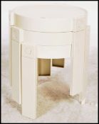 A retro 20th century nest of three tables believed to be designed by Giotto Stoppino for Kartell.