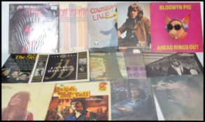 Vinyl Records - A good collection of vinyl long play LP records featuring various artists to include