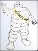 A  vintage style cast metal point of sale advertising garage wall plaque for Michelin / Monsieur